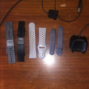 Fitbit bands and chargers